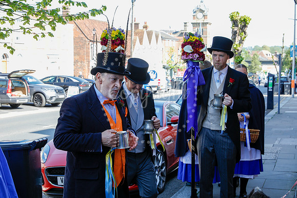 Hocktide, Tutti Day, Hungerford, Berkshire, UK