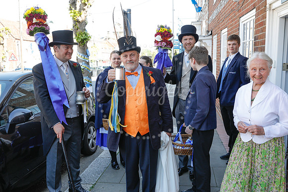 Hocktide, Tutti Day, Hungerford, Berkshire, UK