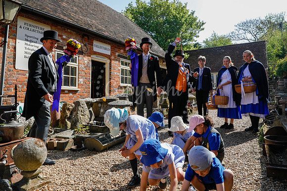 Hocktide, Tutti Day, Hungerford, Berkshire, UK